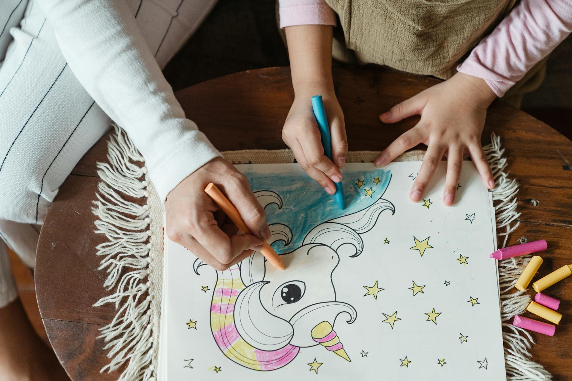 unicorn coloring book